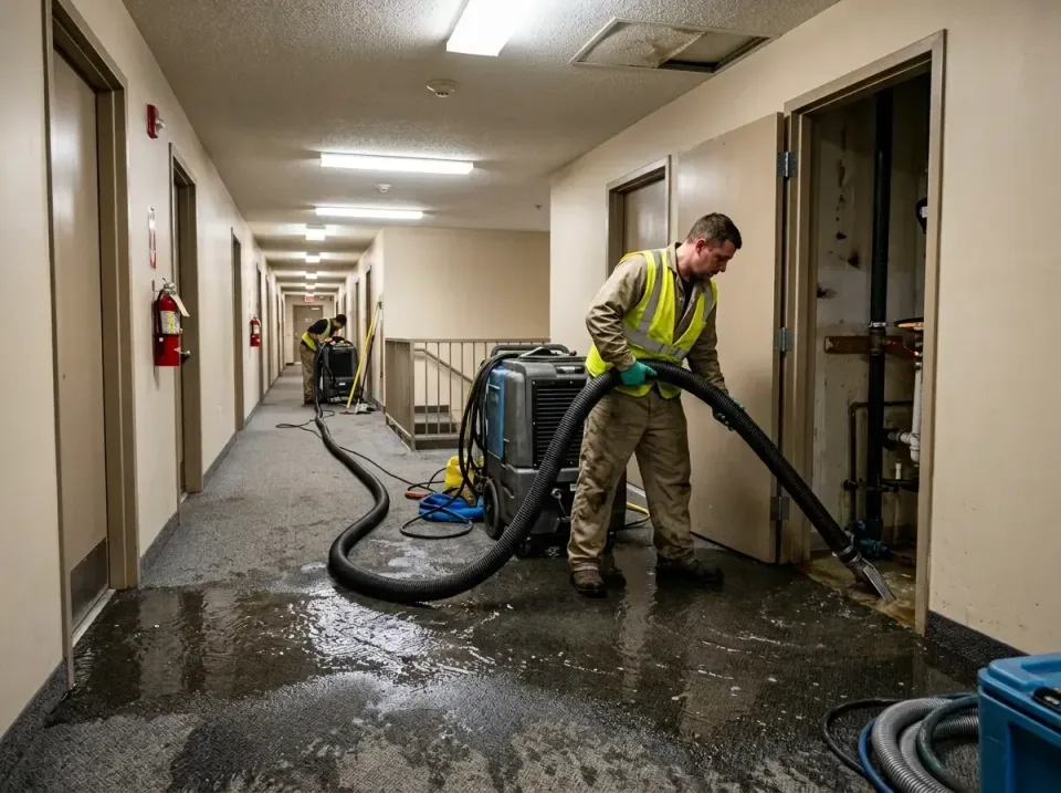 multi-unit-apartment-hallway-f-005 — frequently asked questions, Emergency Burst Pipe Water Extraction & Removal in Goshen,…